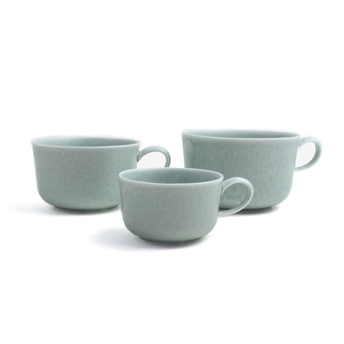 イイホシユミコ yumiko iihoshi porcelain／「ReIRABO リイラボ」cup カップ spring mint green