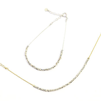 sumikaneko スミカネコ／square beads bracelet スクエアビーズ ブレスレット